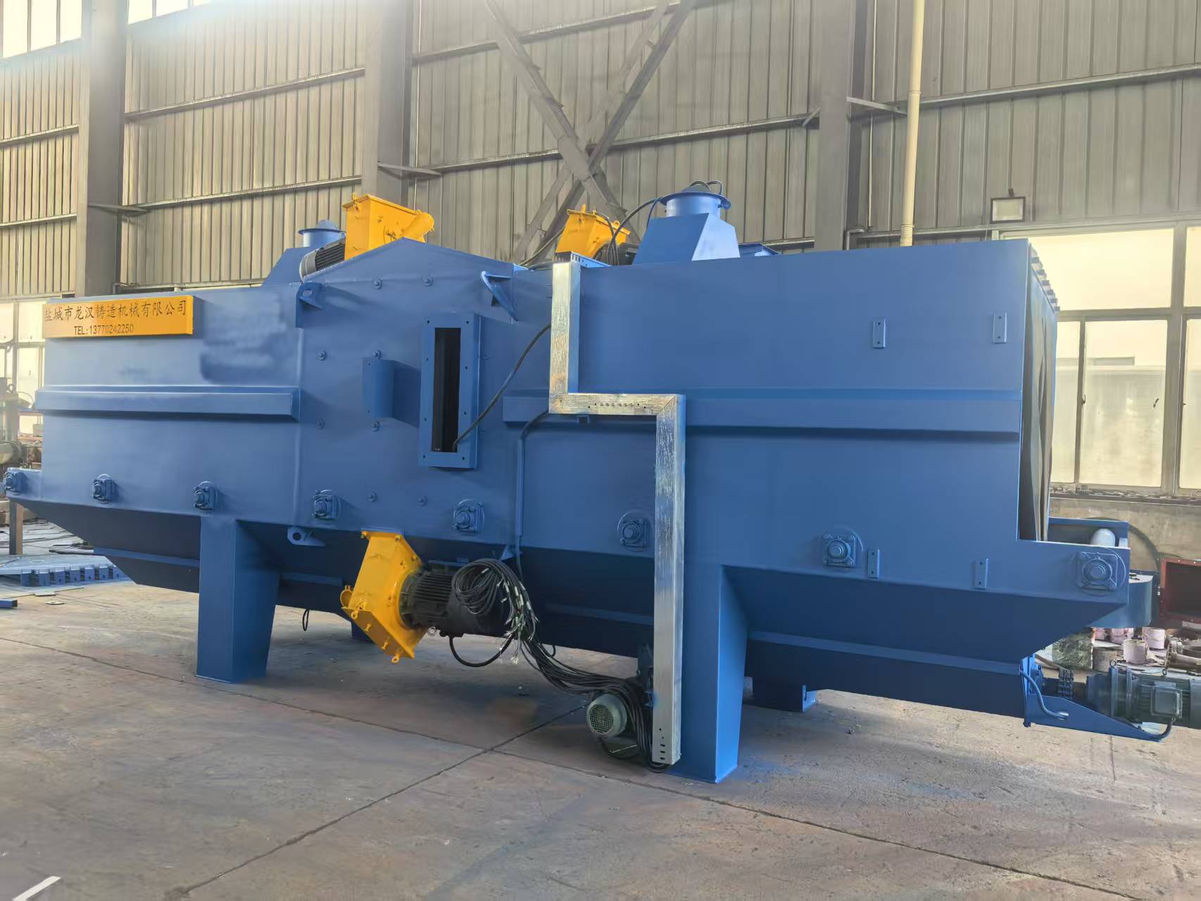 【發(fā)貨】Q6915-6輥道通過(guò)式拋丸設(shè)備發(fā)往遼寧